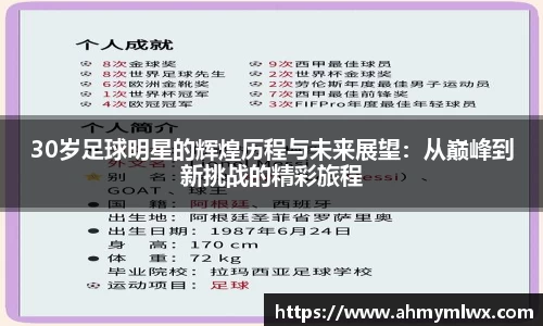 30岁足球明星的辉煌历程与未来展望：从巅峰到新挑战的精彩旅程